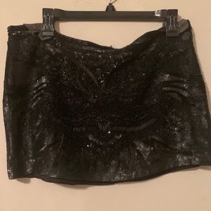 All Saints beaded mini skirt NEVER WORN